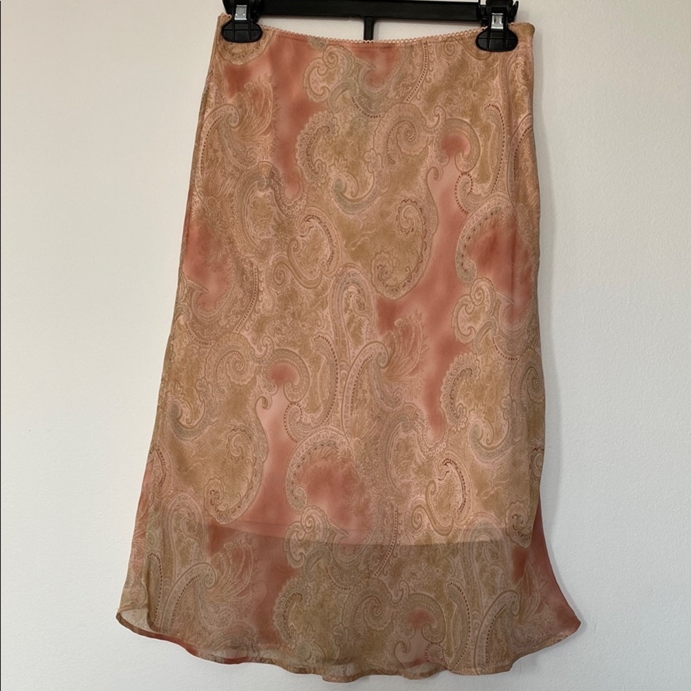 🩷🩵Elegant Paisley Print Skirt - Size M